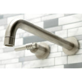 Milano Two-Handle 3-Hole Wall Mount Roman Tub Faucet