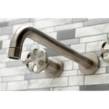 Belknap Two-Handle 3-Hole Wall Mount Roman Tub Faucet