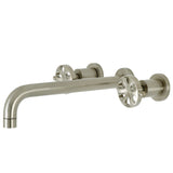 Belknap Two-Handle 3-Hole Wall Mount Roman Tub Faucet