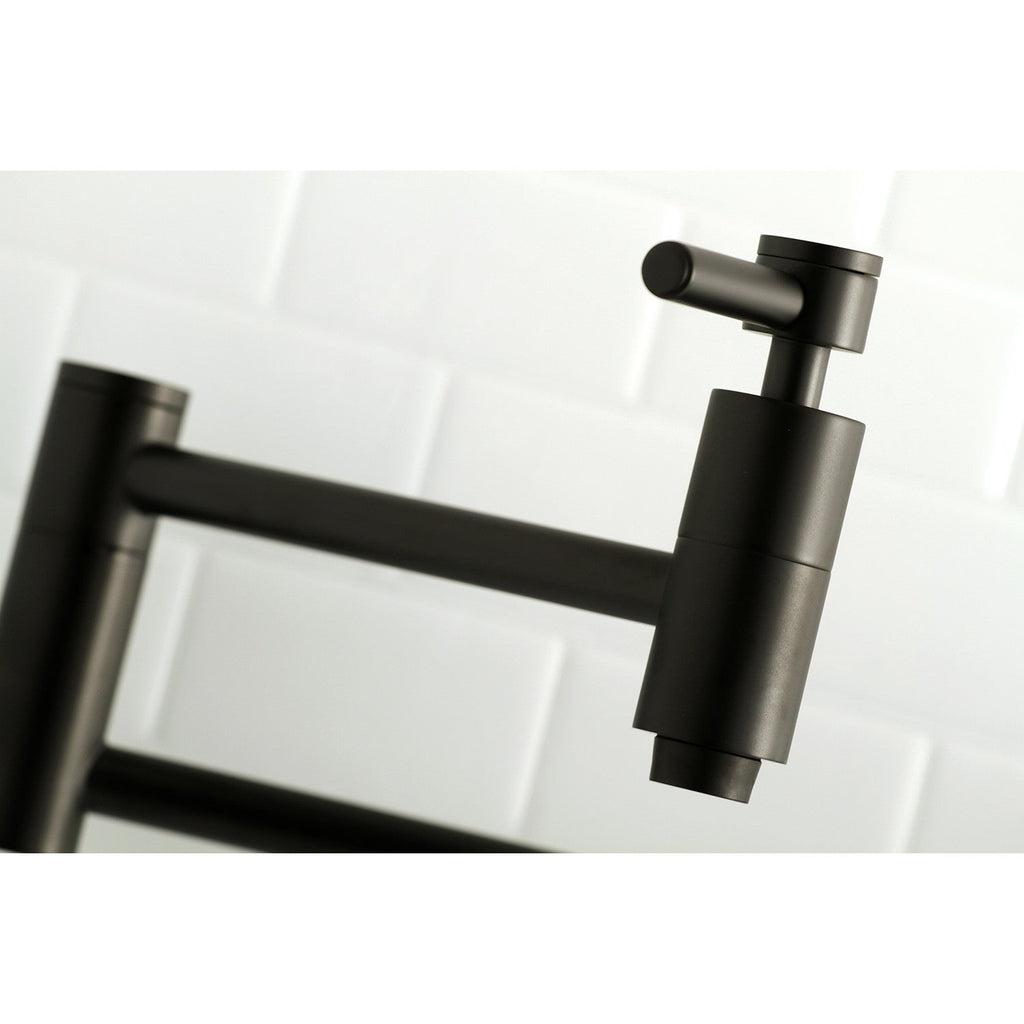 Concord Two-Handle 1-Hole Wall Mount Pot Filler