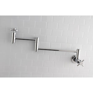 Concord Two-Handle 1-Hole Wall Mount Pot Filler