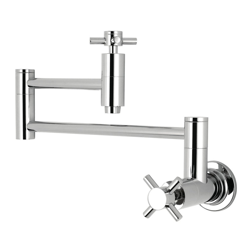 Concord Two-Handle 1-Hole Wall Mount Pot Filler Faucet