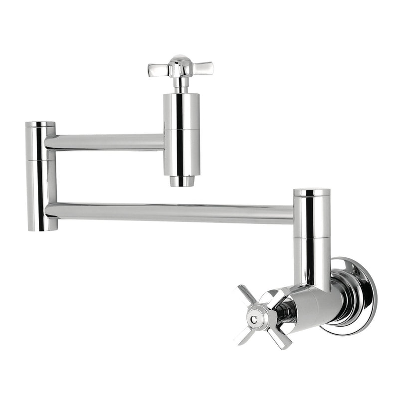 Millennium Two-Handle 1-Hole Wall Mount Pot Filler Faucet