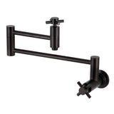 Concord Two-Handle 1-Hole Wall Mount Pot Filler