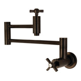 Millennium Two-Handle 1-Hole Wall Mount Pot Filler