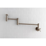 Concord Two-Handle 1-Hole Wall Mount Pot Filler