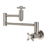 Concord Two-Handle 1-Hole Wall Mount Pot Filler