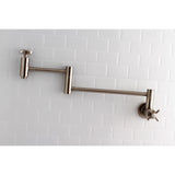 Millennium Two-Handle 1-Hole Wall Mount Pot Filler