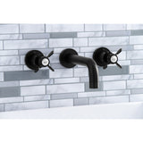 Essex Double-Handle 3-Hole Wall Mount Bathroom Faucet