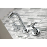 Essex Two-Handle 3-Hole Wall Mount Bathroom Faucet