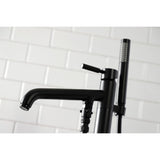 Kaiser Single-Handle 1-Hole Freestanding Tub Faucet with Hand Shower