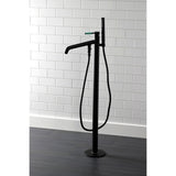 Kaiser Single-Handle 1-Hole Freestanding Tub Faucet with Hand Shower