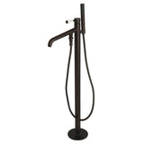 Paris Single-Handle 1-Hole Freestanding Tub Faucet