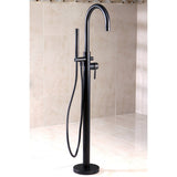 Concord Single-Handle 1-Hole Freestanding Tub Faucet with Hand Shower