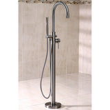 Concord Single-Handle 1-Hole Freestanding Tub Faucet with Hand Shower