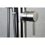 Concord Single-Handle 1-Hole Freestanding Tub Faucet with Hand Shower