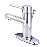 Concord Single-Handle 1-or-3 Hole Deck Mount Bathroom Faucet with Brass Pop-Up