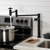 Concord Two-Handle 1-Hole Deck Mount Pot Filler