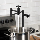 Millennium Two-Handle 1-Hole Deck Mount Pot Filler