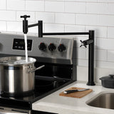 Millennium Two-Handle 1-Hole Deck Mount Pot Filler