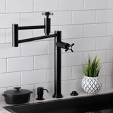 Millennium Two-Handle 1-Hole Deck Mount Pot Filler