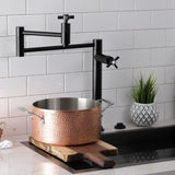 Millennium Two-Handle 1-Hole Deck Mount Pot Filler