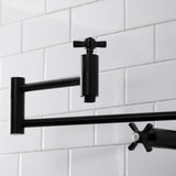 Millennium Two-Handle 1-Hole Deck Mount Pot Filler