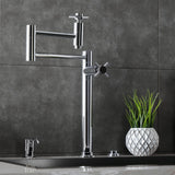 Concord Two-Handle 1-Hole Deck Mount Pot Filler