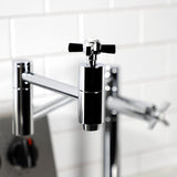 Millennium Two-Handle 1-Hole Deck Mount Pot Filler