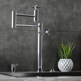 Millennium Two-Handle 1-Hole Deck Mount Pot Filler