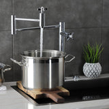 Millennium Two-Handle 1-Hole Deck Mount Pot Filler