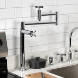 Millennium Two-Handle 1-Hole Deck Mount Pot Filler