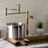 Concord Two-Handle 1-Hole Deck Mount Pot Filler