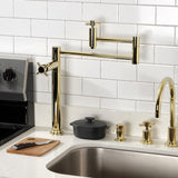 Concord Two-Handle 1-Hole Deck Mount Pot Filler