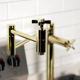 Millennium Two-Handle 1-Hole Deck Mount Pot Filler