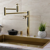 Millennium Two-Handle 1-Hole Deck Mount Pot Filler
