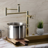 Millennium Two-Handle 1-Hole Deck Mount Pot Filler