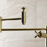Millennium Two-Handle 1-Hole Deck Mount Pot Filler