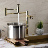 Millennium Two-Handle 1-Hole Deck Mount Pot Filler