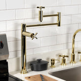Millennium Two-Handle 1-Hole Deck Mount Pot Filler