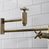 Millennium Two-Handle 1-Hole Deck Mount Pot Filler