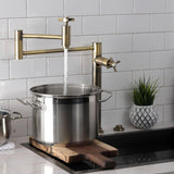 Millennium Two-Handle 1-Hole Deck Mount Pot Filler