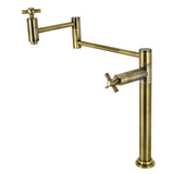 Millennium Two-Handle 1-Hole Deck Mount Pot Filler