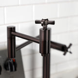 Millennium Two-Handle 1-Hole Deck Mount Pot Filler