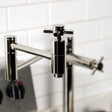 Concord Two-Handle 1-Hole Deck Mount Pot Filler