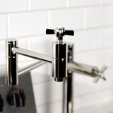 Millennium Two-Handle 1-Hole Deck Mount Pot Filler