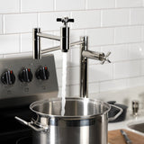 Millennium Two-Handle 1-Hole Deck Mount Pot Filler