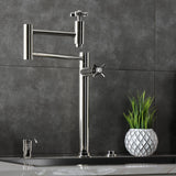 Millennium Two-Handle 1-Hole Deck Mount Pot Filler