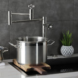 Millennium Two-Handle 1-Hole Deck Mount Pot Filler