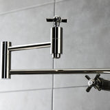 Millennium Two-Handle 1-Hole Deck Mount Pot Filler